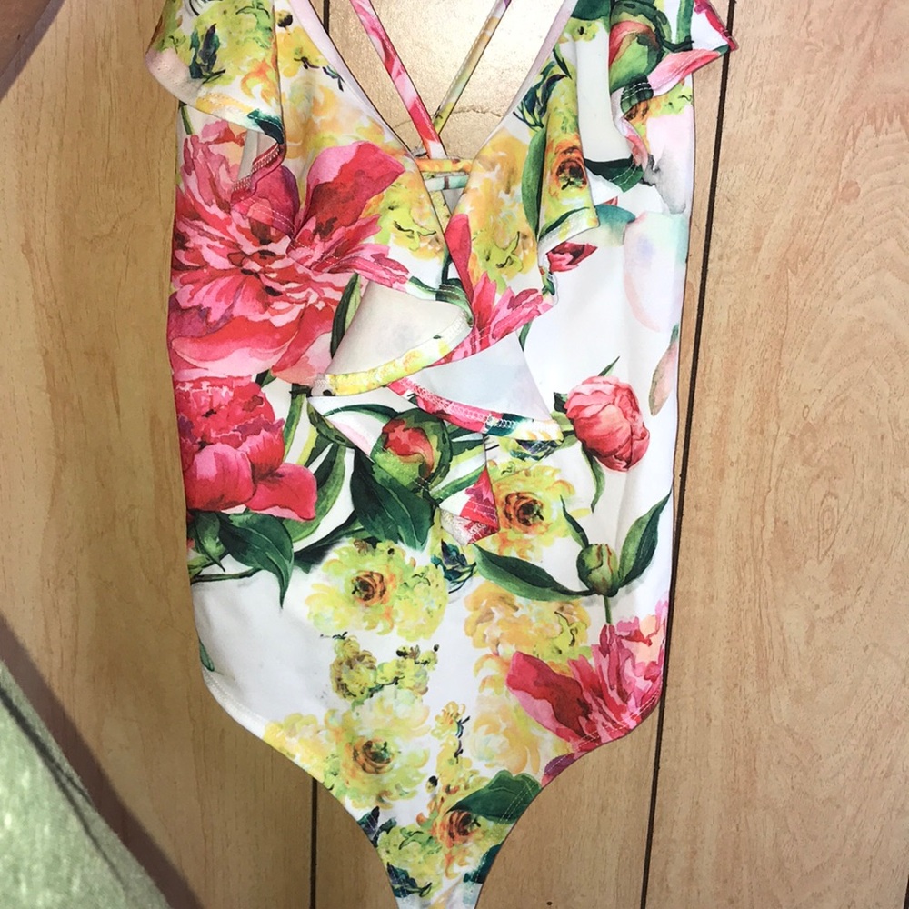 Floral bodysuit